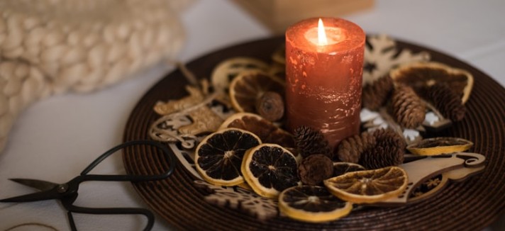 10. Velas aromáticas