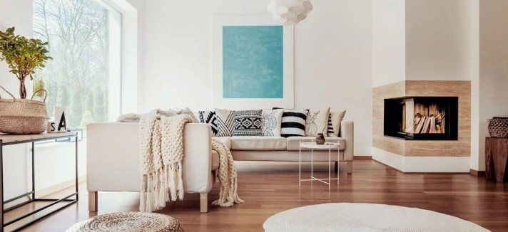 2. Lareira na sala