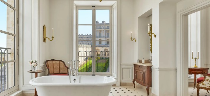 Hotel de luxo no Palácio de Versalhes