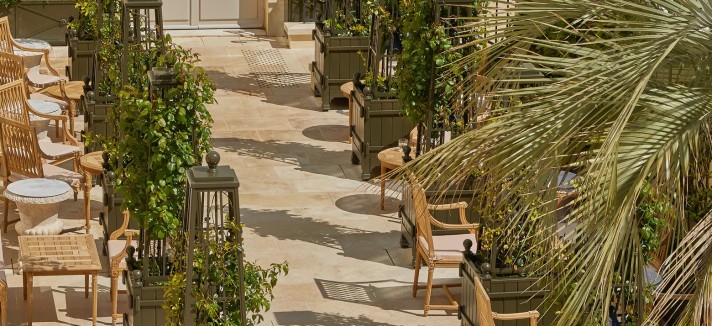 Hotel de luxo no Palácio de Versalhes