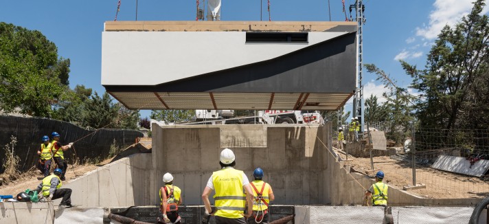 Casa pré-fabricada em 7 horas