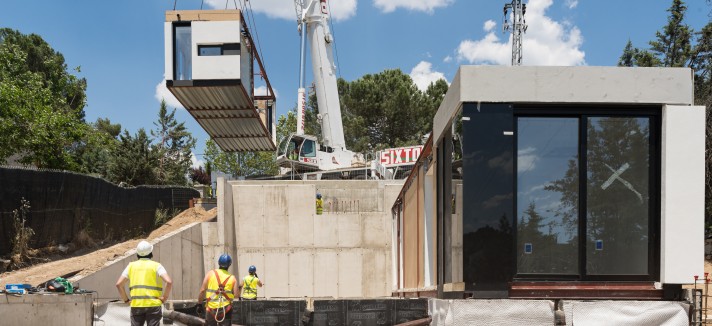 Casa pré-fabricada em 7 horas