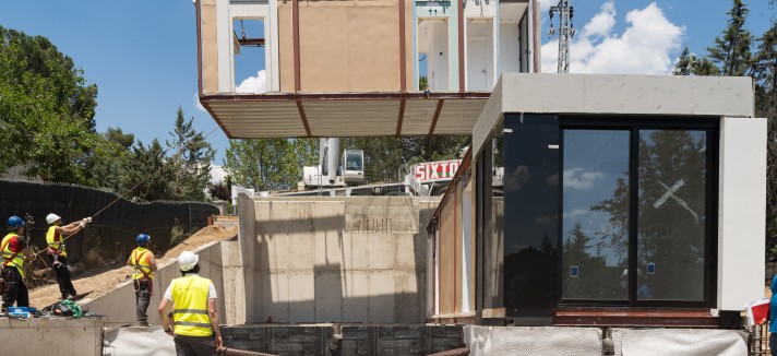 Casa pré-fabricada em 7 horas