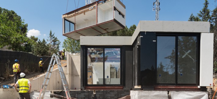 Casa pré-fabricada em 7 horas
