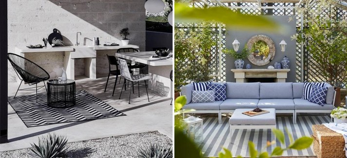 Decoração de exteriores