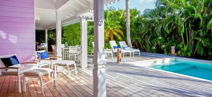 Hotel de luxo nas caraíbas