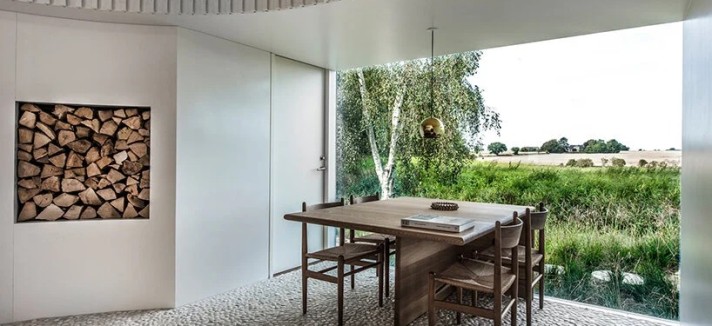 Casas de madeira na Dinamarca