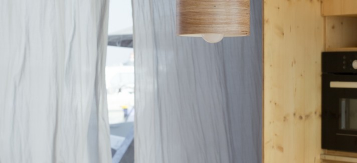 Interior da Casa barco da Gofriday