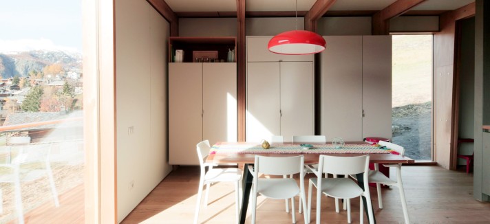 Uma casa de design minimalista