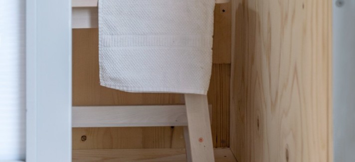 Minicasa pré-fabricada sustentável