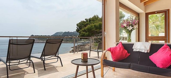 Casas com vista para o mar