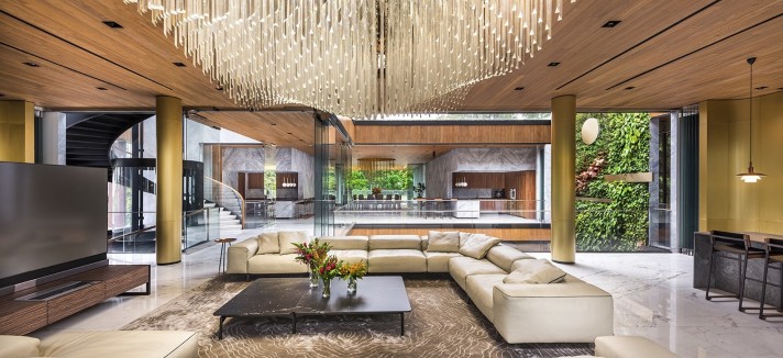 Mansão de luxo em Singapura