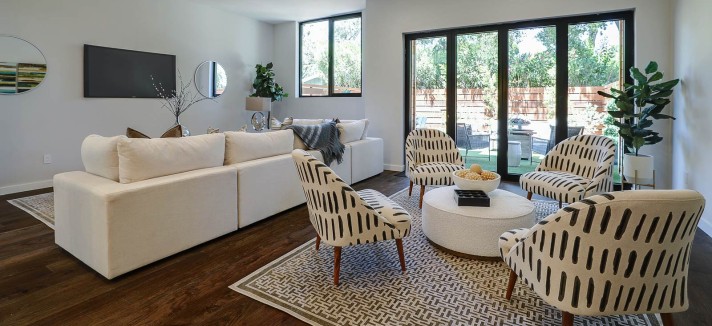 Luxo chegou às casas pré-fabricadas