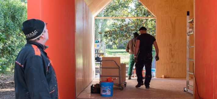 Assim é a casa pré-fabricada La Casa dell'Affettività