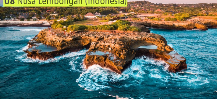 Lusa Lembongan na Indonésia