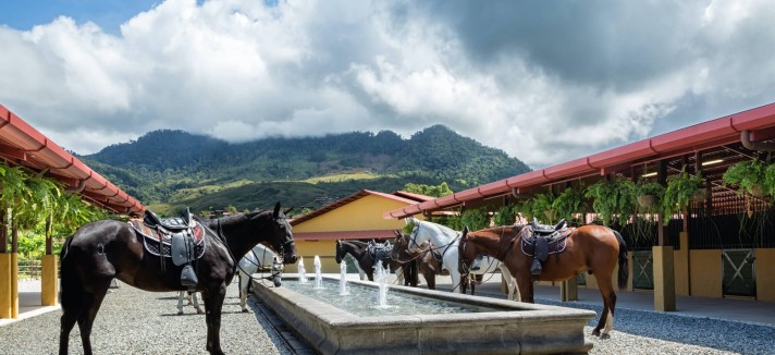 Paisagens na Costa Rica