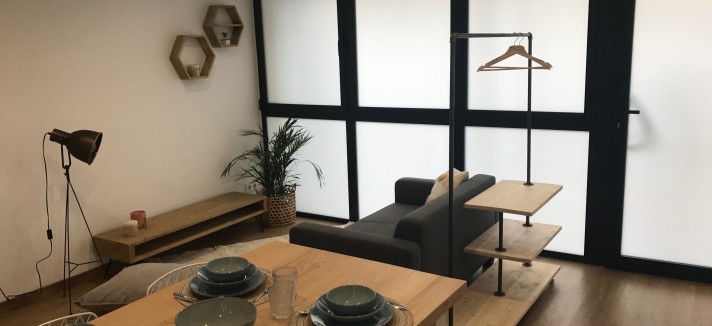 Transformação de uma loja numa casa