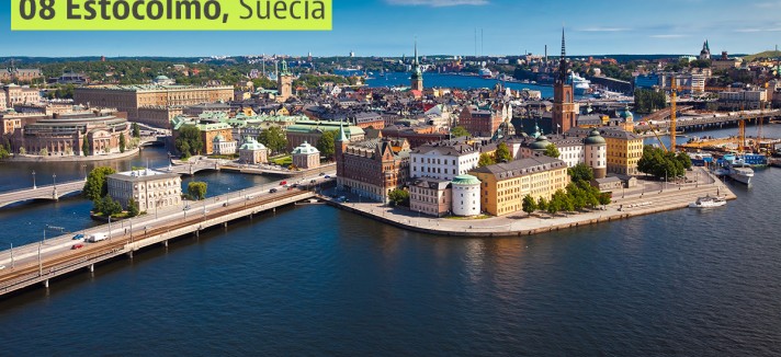 Estocolmo é uma das cidades com melhor qualidade de vida