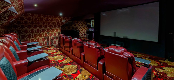 Sala de cinema em casa