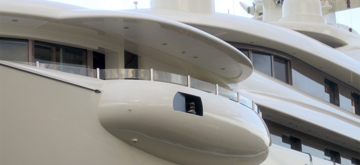 Embarcações de luxo