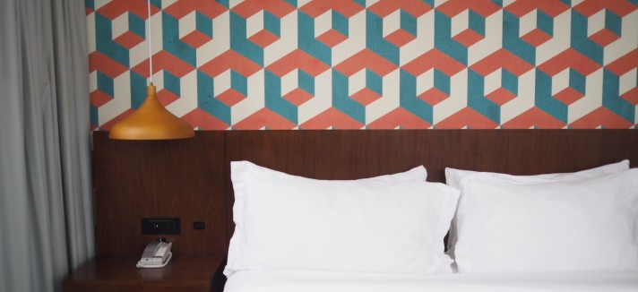 papel de parede cabeceira da cama