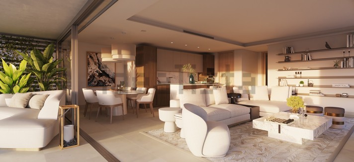 Apartamentos de luxo em Espanha junto ao mar