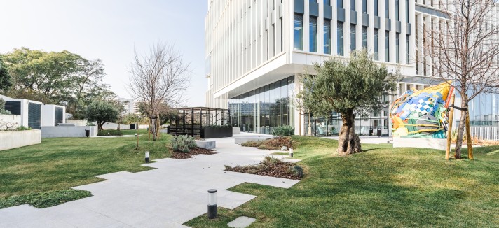 A experiência de trabalhar em Lisboa num escritório moderno