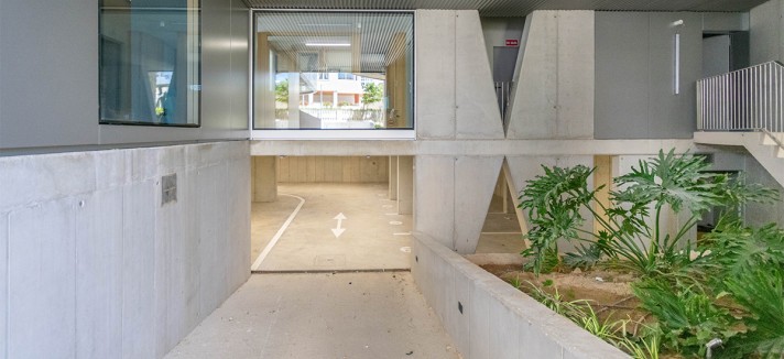 Entrada del edificio