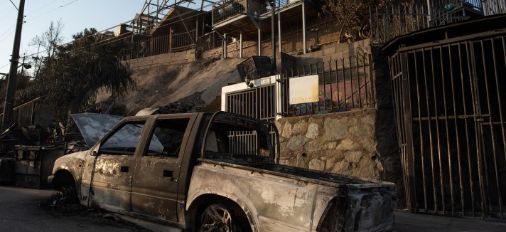 incêndios Chile