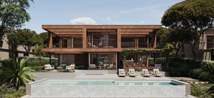 Viver em casas de luxo