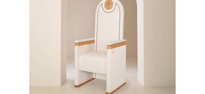 Cadeirão do Papa produzido por empresa portuguesa