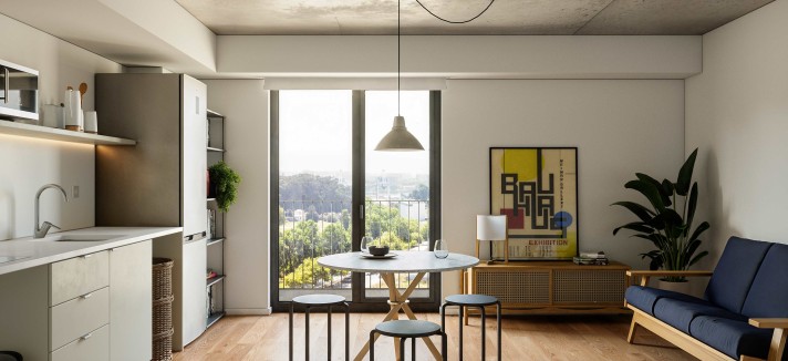 Casas novas em Leça da Palmeira