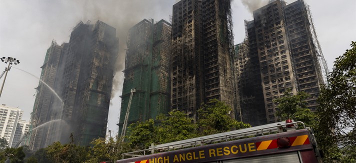Incêndio em Hong Kong