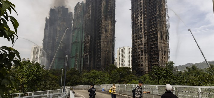 Incêndio em Hong Kong