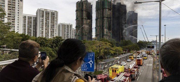 Incêndio em Hong Kong