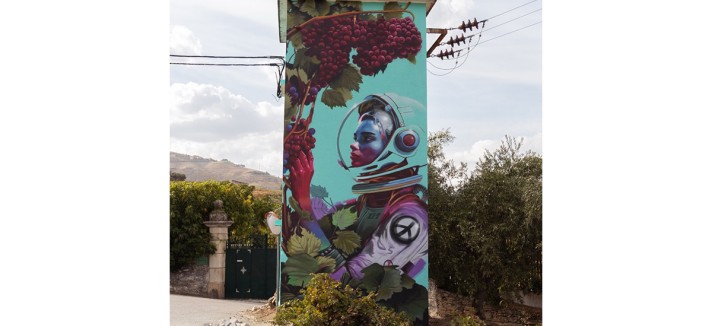 Mural no Douro