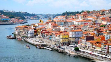 Udsigt over Porto fra D. Luis I broen / Wikimedia Commons