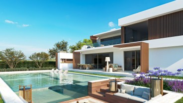 Moradias de luxo nova construção