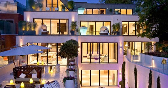 casas de sonho: mansão de autor com piscina e cinema em londres