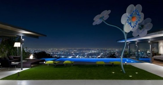 casas de sonho: “villa” com vista sobre los angeles e muita tecnologia 