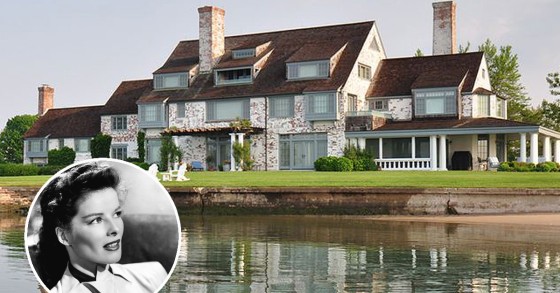 Casas de famosos: casa de Katharine Hepburn está à venda por 20 milhões