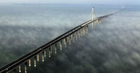 a maior ponte do mundo tem quase 42 quilómetros (fotos)