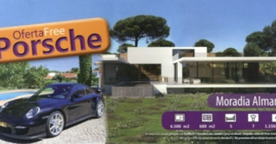 imobiliária oferece um porsche a quem comprar uma casa no algarve