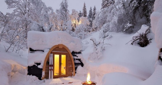 podhotel: refúgio ecológico num manto de neve suíço (fotos)