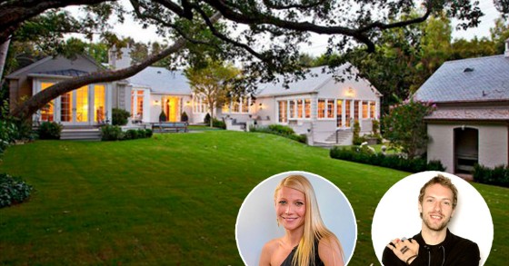 Gwyneth Paltrow e Chris Martin compram uma casa em Los Angeles por mais de oito milhões (fotos)