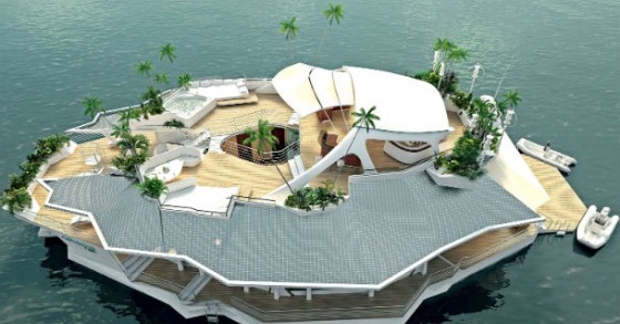 orsos island: viver numa casa flutuante em alto mar 