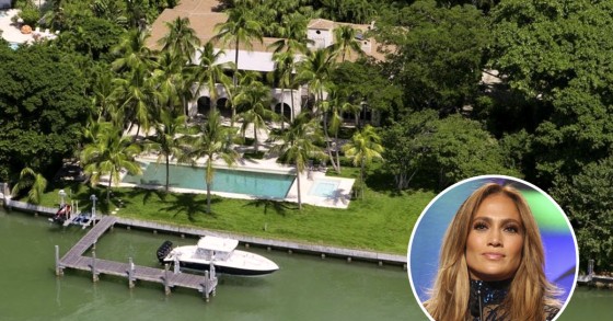 Antiga casa de Jennifer Lopez em Miami à venda por 31 milhões de euros (fotos)