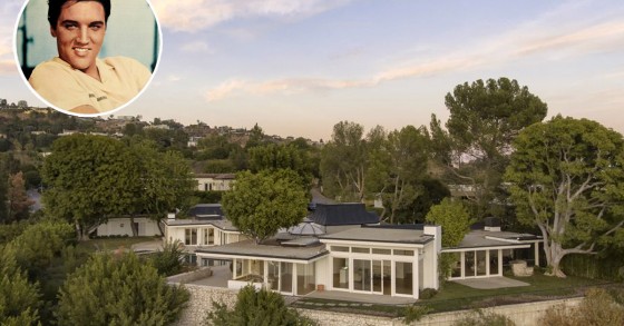 Casa de Elvis Presley em Beverly Hills à venda por 1,5 milhões 