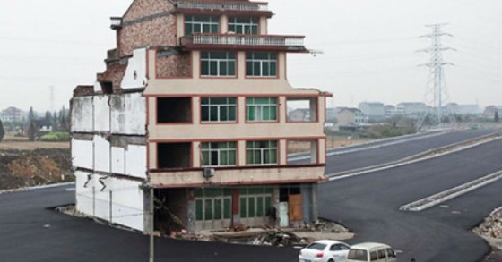 casa na china transforma-se em rotunda