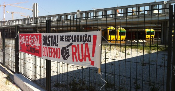 as imagens da greve geral (fotos)